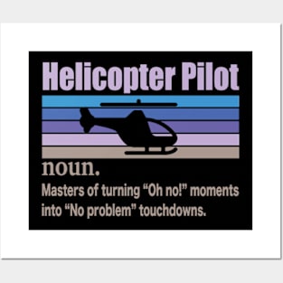 Helicopter Pilot Posters and Art